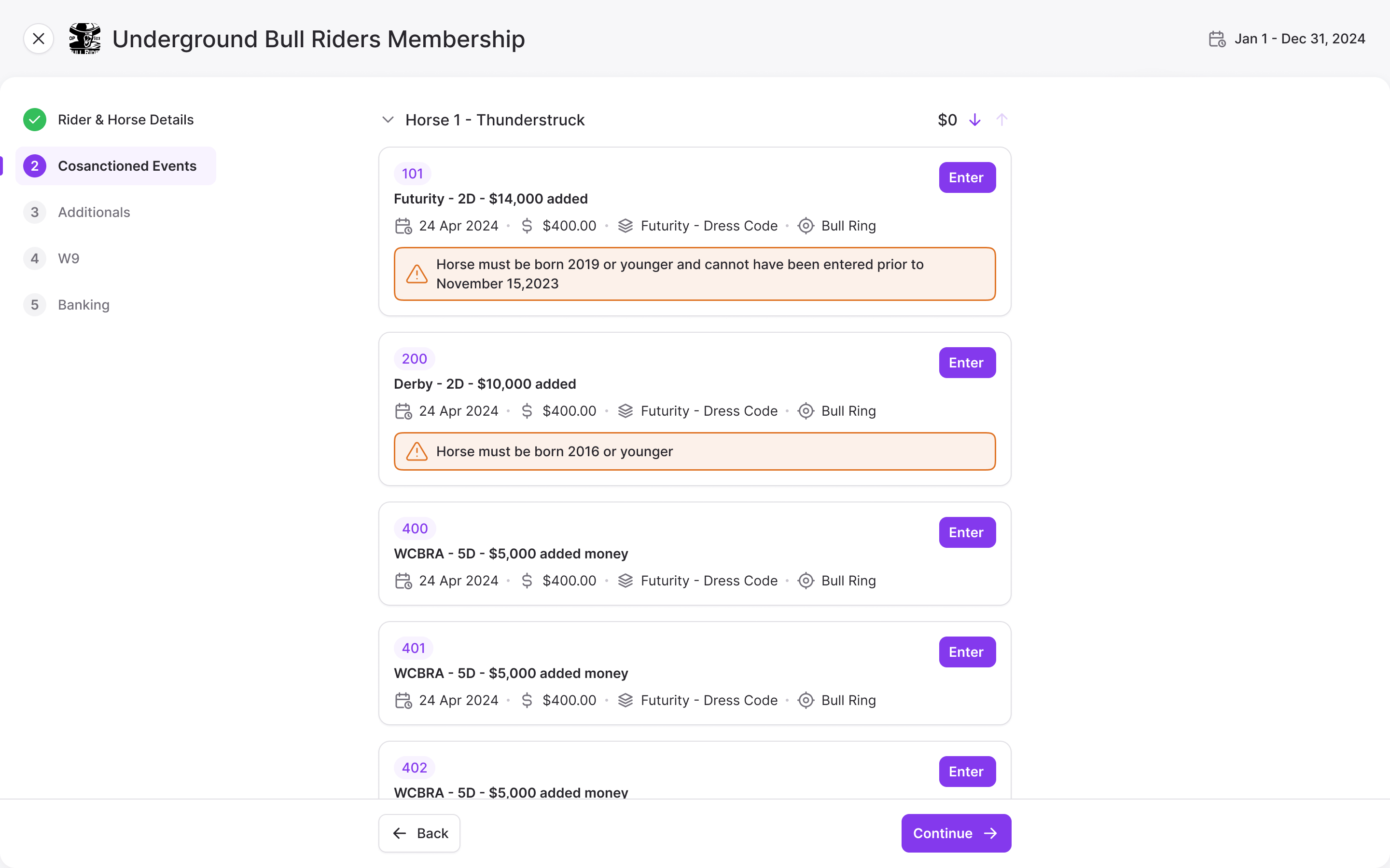 Membership Details