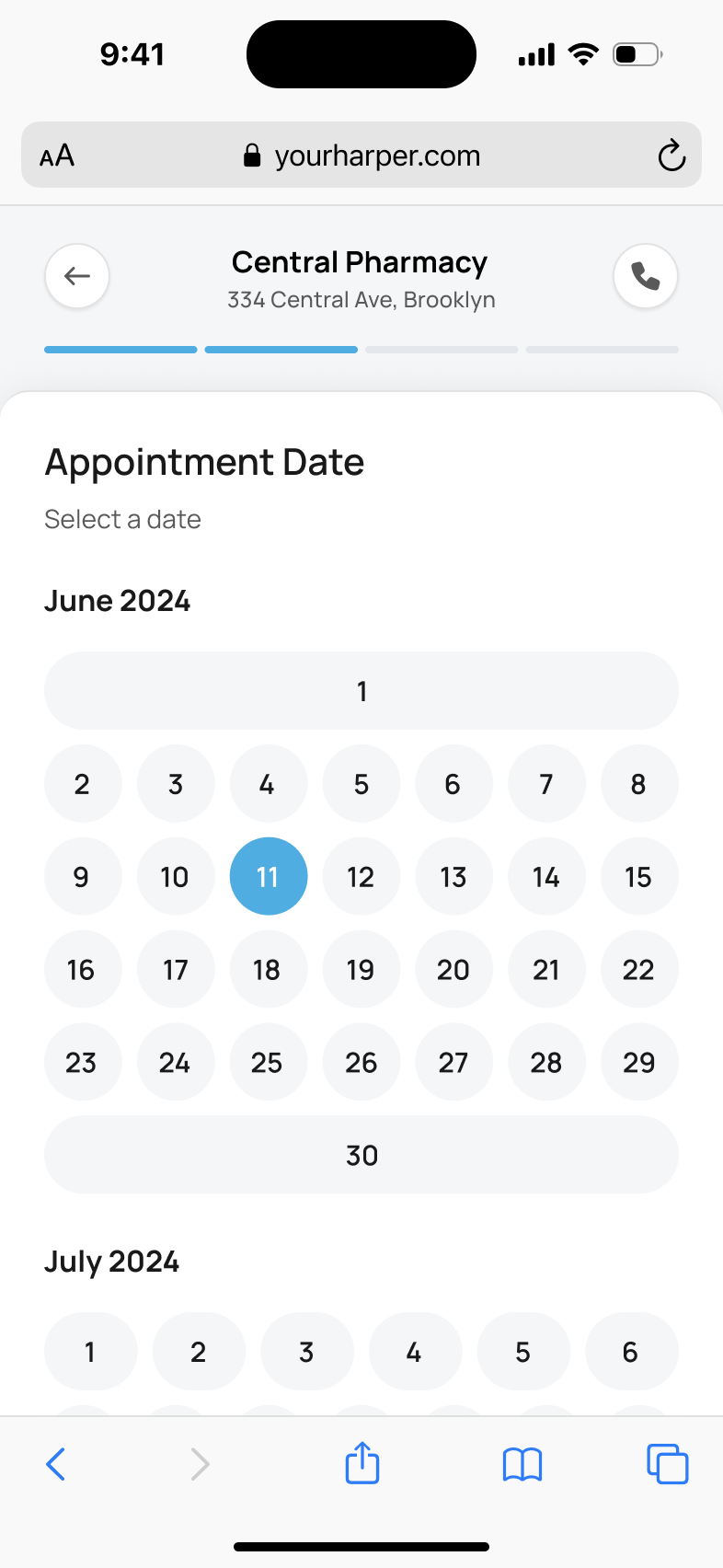 Appointment Date