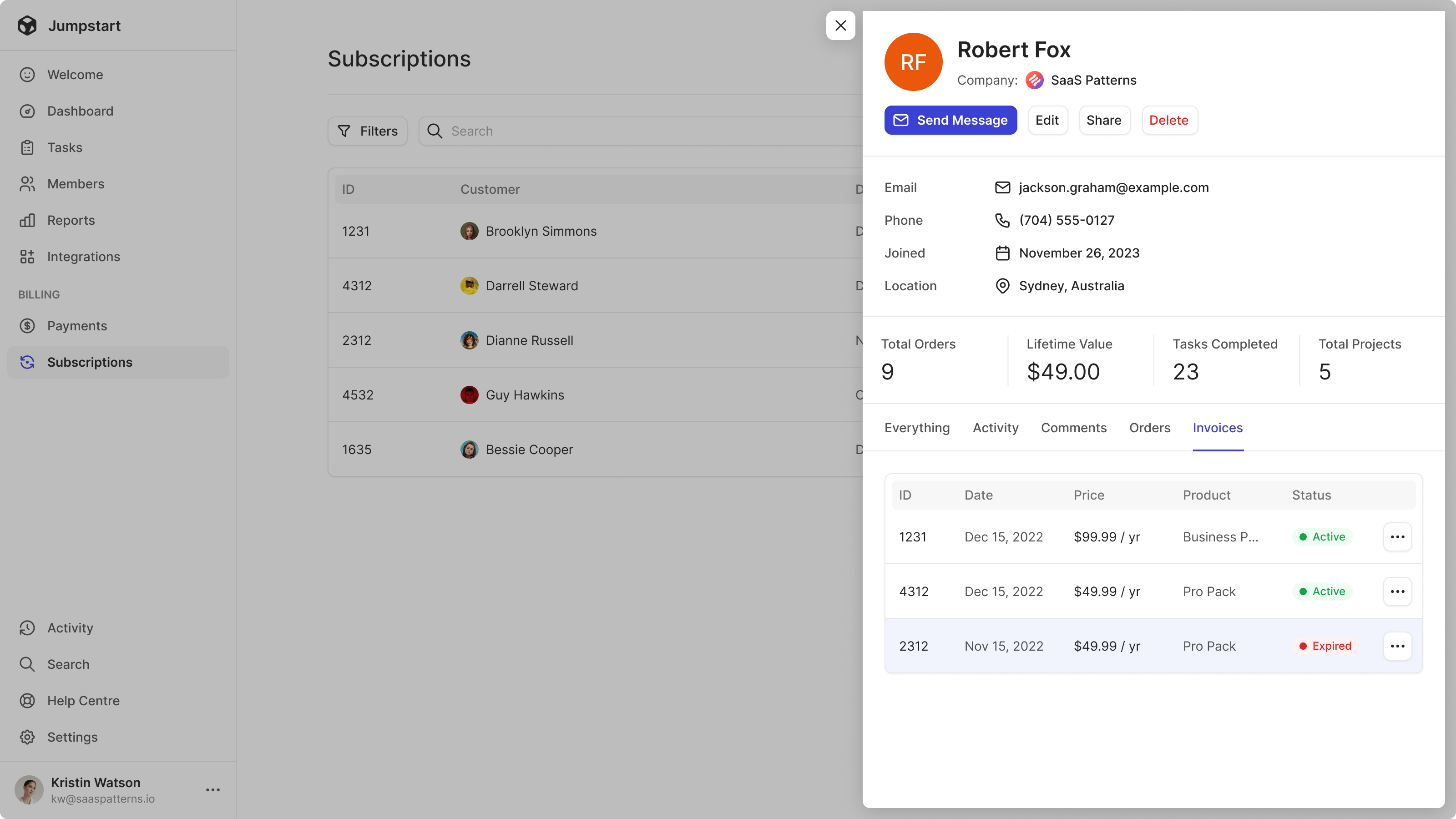 Subscriptions