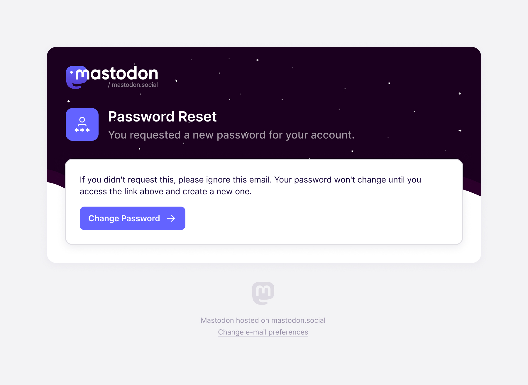 Password Reset